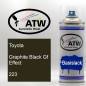 Preview: Toyota, Graphite Black Gf Effect, 223: 400ml Sprühdose, von ATW Autoteile West.